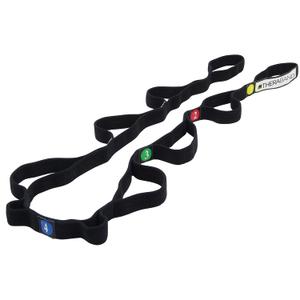 THERABAND Stretch Strap with Loops to Increase Flexibility, Dynamic Stretching Tool for Athletes Including Dancers, Cheerleaders, Gymnasts, Runners, Pilates and Yoga Elastic Stretch Out Band (Portable)