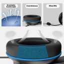 Gaming Headset for Xbox One, PS5, PS4, PC, Sega Game Gear and Other Devices with 3.5mm Audio Jack, Plug and Play, Gaming Headphones for Nintendo Switch with Clear Mic, Folding Design for Kids (Blue)