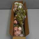 Waipfaru 6 Pcs Faux Peonies Artificial Flowers for Vase, 27" Fake Silk Peonies Flowers for Wedding, Vase Filler Flowers for DIY Bouquets Centerpieces Bridal Shower Office Decor- Mixing