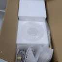 Qichksum Wall Sconces Plug in Set of 2, Hanging Wall Lamp with Plug in Cord, Metal Wall Lamp White Glass Globe Indoor Wall Decor Light for Bedroom, Farmhouse, Hallway, Living Room, Kitchen, Gold