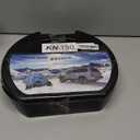 Snow Chains, Wear-Resistant High Carbon Steel Anti Slip Tire Chain for Passenger Cars, Pickups, and SUVs, Set of 2 (KN150)