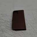 for iPhone 12/12 Pro 6.1" Genuine Leather Wallet case RFID Blocking4 Credit Card HolderReal Leather Flip Folio Book Phone case Protective Cover Women Men for Apple 12 case Brown (Brown)