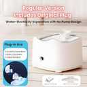 Quiet Automatic Pet Water Fountain, 1.8L Large Capacity Cat and Dog Flowing Water Dispenser, Low Noise Design, Ideal for Indoor Pets, Keeps Water Clean, for Cats Dogs