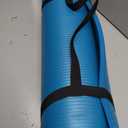 CAP 1" Extra Thick Yoga Mat, Exercise Mat with Strap