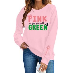 MOUSYA Musical Movie Sweatshirt Birthday Girls Shirt Pink Green Tops (Pink, XXL)