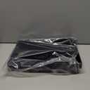 2Pcs Black Velvet Stackable Jewelry Tray Showcase Display Earring Necklace Bracelet Rings Organizer