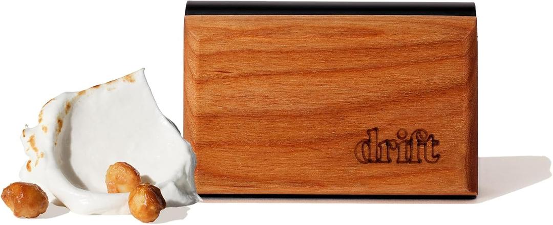 Drift Car Air Freshener  The Original Wood Air Freshener  Car Odor Eliminator  Long Lasting Scent  Auto Accessories  Metal Clip  Essential Oils  Clean Ingredients  Macadamia Swirl Starter Kit