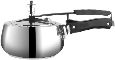Vinod Handi Shape Inner Lid Europa Pressure Cooker - 1.5 L (1.6 Quarts)