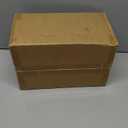 Sumnacon Rectangular Tissue Box Cover Natural Travertine Tissue Cover with Pads,Heavy Duty Stone Tissue Box Holder,Gorgeous Tissue Holder for Toilet Bathroom Kitchen Living Room Table,Light Beige