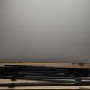 20 Pack Garden Fence Post, 4 Feet Heavy Duty Metal U-Post for Wire Fence, No Dig Garden Fence Stakes for Temporary Fencing, Electric Fence Wire, Corner Anchor, and More-Black