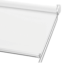 ChrisDowa 100% Blackout Roller Shade, Window Blind with Thermal Insulated, UV Protection Fabric. Total Blackout Roller Blind for Office and Home. Easy to Install. White,31" W x 72" H