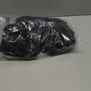 Long Black Formal Dresses for Women Gowns Evening Party Cocktail Dress,Split Elegant V Neck Wrap Ruffle Wedding Guest Dresses (Large)