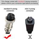 24V Scooter Battery Charger Compatible for Razor MX350 E300 E150 E175 E100 E200 E200S E300S E125 E500 PR200 E225S E325S MX400 ZR350 Dirt Bike, Pocket Mod, Sports Mod, Four Wheeler, Dune Duggy