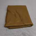 Sun Zero Greyson Faux Dupioni Silk Thermal Extreme Total Blackout Back Tab Curtain Panel, 50" x 84", Gold