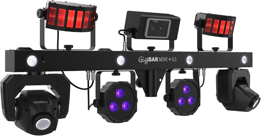 CHAUVET DJ (CHDDJ) LED Lighting, Black (GigBAR Move + ILS)