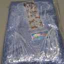 Fanqisi Sequin Table Cloths Baby Blue Glitter Sparkly Tablecloth 50x102 Inches for Baby Shower Wedding Boys Birthday Party Table Decoration