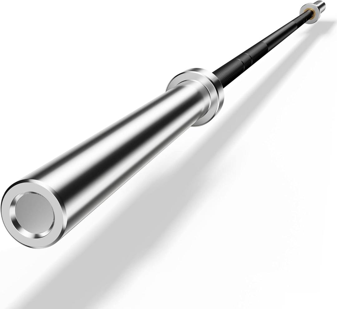 Olympic Barbell Bar 7ft-700LB for Weightlifting Powerlifting Chrome Barbell for Squats, Dead-Lifts, Presses, Rows and Curls