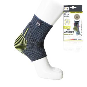 Neo-G Achilles Tendon Support With Silicone Tendon Cushion - Achilles Tendonitis Brace Ankle Support For Men And Women  Targeted Ankle Compression Sleeve - Breathable - Active Plus (Large)