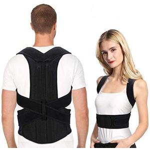 Back Brace Posture Corrector for Men and Women, Adjustable Full Lumbar Back Brace Belts for Slouching and Hunching to Improve Bad Posture Thoracic Kyphosis and Upper Back Pain