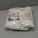 Cottington Lane Luxury Pleated Bed Skirt Queen Size 15 Inch Drop Split Corners, Hotel Luxury 1800 Ultra-Soft Tailored Drop Box Pleated Styling Dust Ruffle, Classic & Clean Look, Ivory