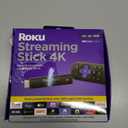 Roku Streaming Stick 4K - HDR & Dolby Vision Roku Streaming Device for TV with Voice Remote & Long-Range Wi-Fi - Free & Live TV