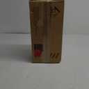 QEEIG Floating Shelves for Wall Bathroom Shelf Bedroom Kitchen Living Room Hanging Book Shelves Small Farmhouse Decor 16 inch Set of 3, Rustic Brown (015-BN3)