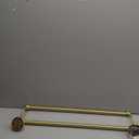 Allied Brass BL-72/24 Bolero Collection 24 Inch Double Towel Bar, Satin Brass