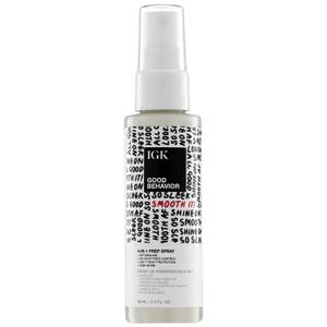 IGK GOOD BEHAVIOR 4-in-1 Prep Spray | Leave In + Detangle + Heat Protectant | Vegan + Cruelty Free | (2 Ounce (Pack of 1))