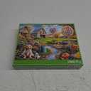 Jigsaw Puzzles for Adults 1000 Piece Puzzle for Adults 1000 Pieces Puzzle 1000 Pieces-Enchanted Rural Scene Dogs Barns and Colorful Lollipops