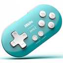 8Bitdo Zero 2 Bluetooth Gamepad Keychain Sized Mini Controller for Switch, Windows, Android, macOS & Raspberry Pi(Turquoise Edition)