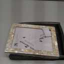 Handicrafts Home 5x7 Picture Frame Mother of Pearl Collection, Handcrafted Photo Frame, Small Picture Frame for Living Room, Wall Decor, Office Desk Decor, Vintage Picture Frames, Gift for Her, Thanksgiving Gift for Friends & Family