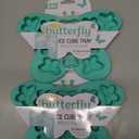 2 x Butterfly reusable ice cube tray 2 pack