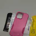 OtterBox iPhone 14 Pro Max (ONLY) Commuter Series Case - INTO The Fucshia (Pink), Slim & Tough, Pocket-Friendly, with Port Protection
