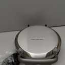 Cuisinart Belgian Waffle Maker, Round Waffle Iron, 6 Setting Adjustable Browning, Audible Alert, Nonstick Plates, WAF-200P1, Silver