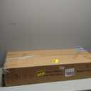 Shoe Bench,Entryway Storage Bench with Lift Top Cushion Seat & Hidden Space, Bedroom End of Bed Bench with 3-Sided Geometric Wavy Fluted for Hallway, Vintage White (39.37*14.96*18.11 Inch)