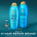 OGX Renewing + Argan Oil of Morocco Shampoo & Conditioner Set, Helps Strengthen & Repair Dry, Damaged Hair, Paraben-Free, Sulfate-Free Surfactants, 25.4 fl. Oz (Pack of 2)