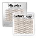 Velure Lash Clusters Brown Lash Cluster LengthLock Eyelash Extensions Natural Lashes 16MM Eyelashes Clusters Natural with Invisible Band Venus Individual Lashes(Velure Dark Brown 16MM)