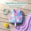 Kids Swim Vest with Crotch Strap - Neoprene Swim Trainer Vest for Toddlers 1-9 Years, Boys & Girls Swim Trainer with Adjustable Straps