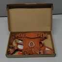 No Pull Dog Harness, Reflective Puppy Vest for Small Medium Large Sized Dog(Carmel Brown,S) (S(Neck:15.7-22.0",Chest:17.3-24.8"))