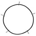 SCC QG20074 Quik Grip Light Truck Traction Chain Rubber Tightener - Set of 2 , Black