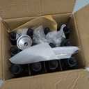 12 Pack, 2 oz Glass Dropper Bottle with 3 Stainless Steel Funnels & 1 Long Glass Dropper - 60ml Amber Tincture Bottles with Eye Droppers for Essential Oils, Liquids - Leakproof Travel Bottle