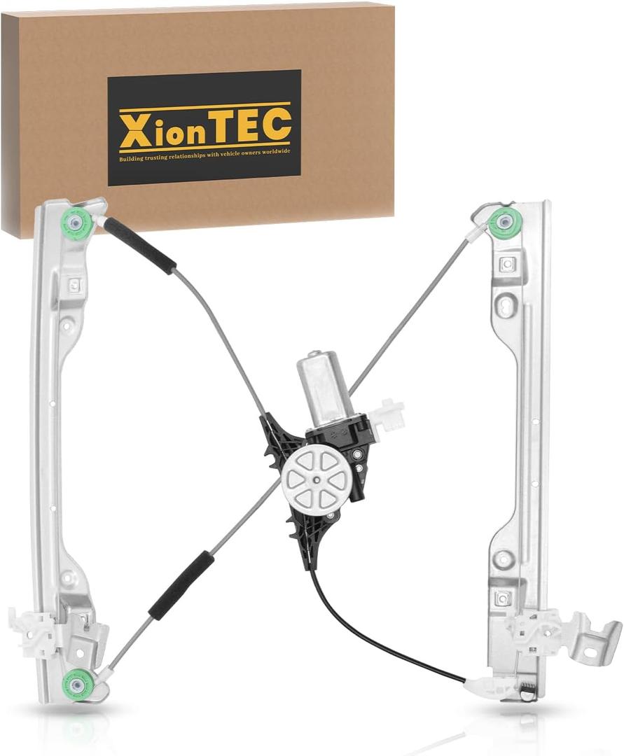 Power Window Regulator with Motor Front Passenger Side Compatible with Nissan Altima 2007 2008 2009 2010 2011 2012 Sedan with Auto-Up, Replaces# 80720-JA000, 80731-EH100