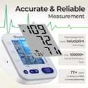 Ovutek Blood Pressure Monitors for Home Use: Large BP Cuff with 240 Memories for 2 Users, Upper Arm Blood Pressure Machine, Accurate BP Monitor with Batteries Type-C Cable