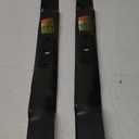 L111 Mulching Blades for John Deere 42 Inch Deck L110 L100 L118 L108 GX20249 GX20433 GY20567 Lawn Tractor (2 Pack)
