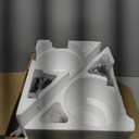 52inch Ceiling Fans with Lights, Low Profile Ceiling Fan with Light and Remote/APP Control, DC Reversible Motor, Noiseless, Flush Mount, Brown Ceiling Fan for Bedroom Indoor/Outdoor Use