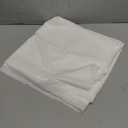 Tegeme 58 x 108 Soft and Stable White 100% Polyester Stabilizer Single Sided Interfacing Fabric for Fabric Sewing and DIY Crafts Supplies