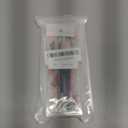 2 Pack Rhinestone Picker Tool Dotting Pen with 6 Wax Tips, Wax Pencil for Rhinestones with Tweezers, Gem Picker Pen Diamond Jewel Applicator, Rhinestone Tools Kit for Bedazzling DIY Nail Art (Black & Pink)