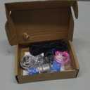 High Flow Rain Barrel Spigot Kit, Lead-Free,304 Stainless Steel Faucet Kit for Rain Water Barrel, Water Tanks, 55 Gallon Drum Etc, Spigot with Bulkhead Fitting, Tape.