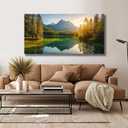 Yuaxker Large Nature Pictures Wall Decor Green Landscape Posters Modern Inspirational Wall Art Trendy Wall Prints Artwork for Living Room Bedroom Dining Room Office Home Decor 30x60inch