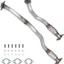 DB5Z-5G203-B Stainless Steel Exhaust Pipe compatible with 2013-2019 Ford Explorer Sport 3.5L, Exhaust Flex Pipe fit for 2013-2019 Ford Explorer 3.5L